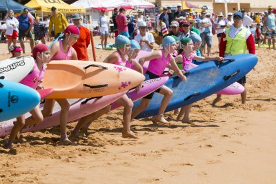 Children's Surfing Competition