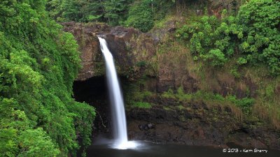Rainbow Falls on Big Island, HI