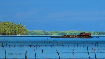 Fanning Island Shipwreck