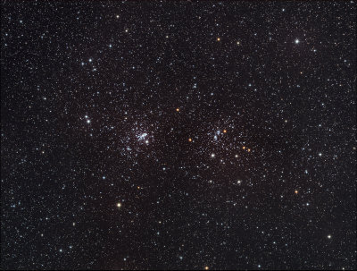 Double Cluster with red background removed