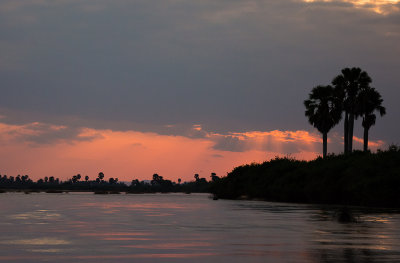 Zonsondergang op Rufiji  River