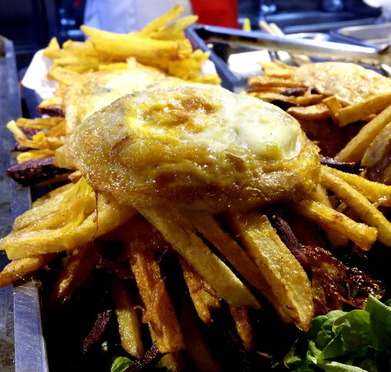 Fried Egg French Fries