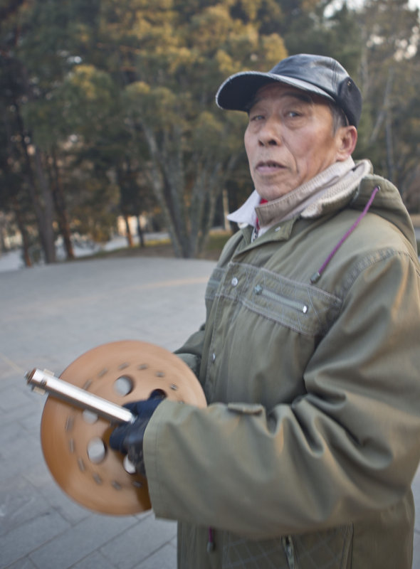 Man Flying Kite