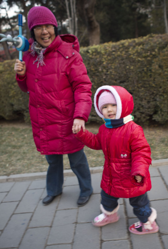 Strolling with Grandma