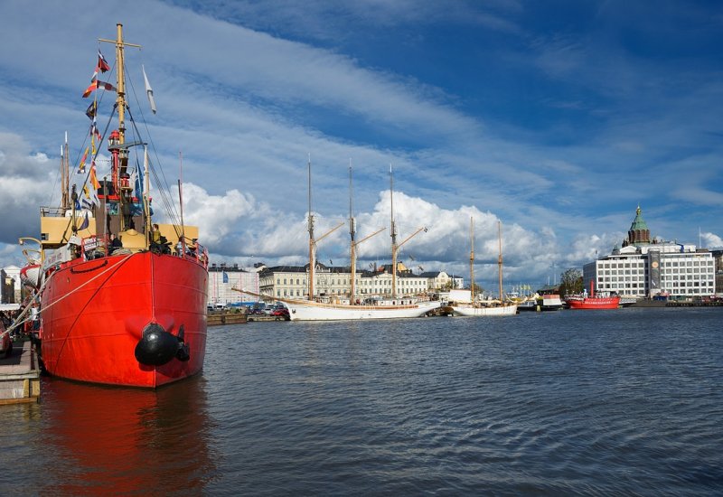 Ships in Helsinki