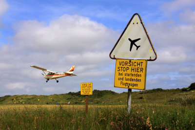 Airfield warning