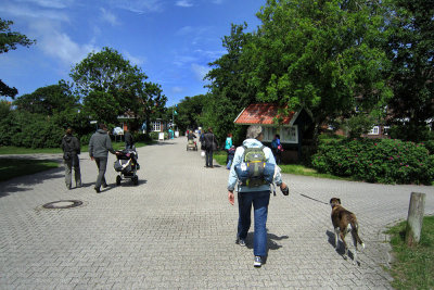 Village entrance