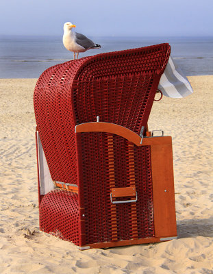Standkorb - beach chair