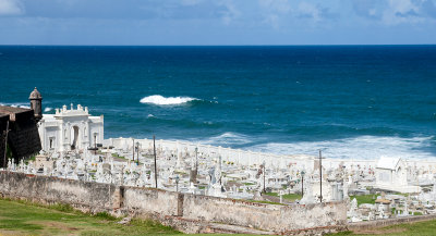Cimetire avec vue sur la mer - Cimetery with view, Old San Juan