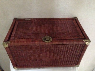 FOOT CHEST WICKER