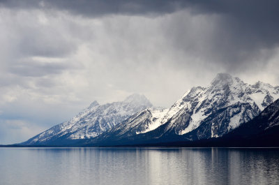 Jackson Lake and the Rocky Mountains, Wyoming