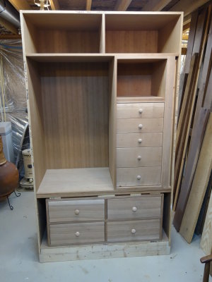 Armoire Sub Assembly and Drawer Boxes