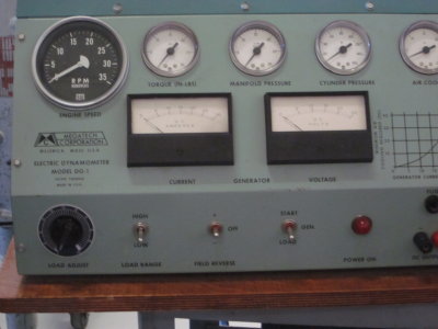 The fuel and air mixture can be adjusted and the effect on the flame color, and engine parameter can be observed. They started it up and got it up to 1500 rpm.
