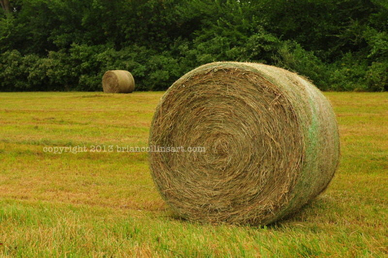 hay bales