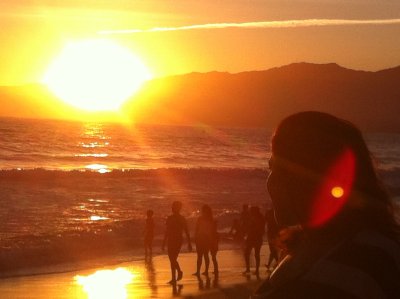 Santa Monica Beach Sunset 8.JPG