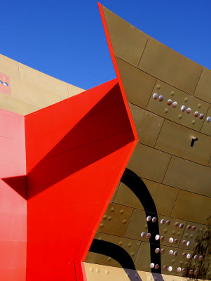 Canberra - Red Point - Detail of National Museum - Acton Area