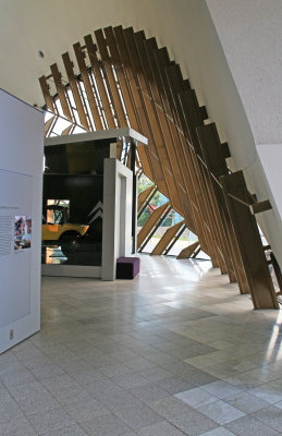 Part of the Foyer of the National Museum of Australia