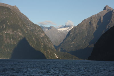 Mountains as Seen From Overnight Boat on Milford Sound