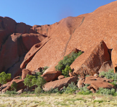 Uluru is Far from Smooth