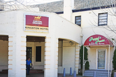 Rear Corner of the Kingston Hotel
