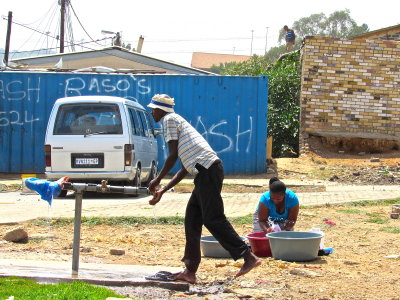 Water Available Every 100 Metres in Old Soweto