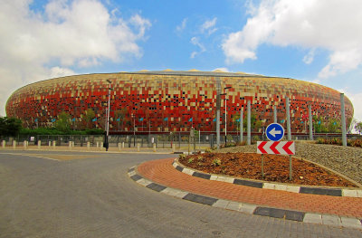 Huge Soweto Stadium Seats 90,000 for Rugby and Soccer