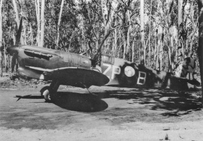 Spitfire Mk Vc ZP-B - one of several such aircraft Flown by My Late Father in RAAF SQDN 457 in the Darwin Area 
