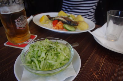 Dinner in Cesky Krumlov