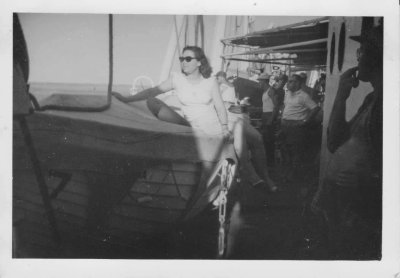 On the Flaminia 1955