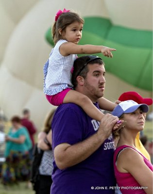 Visitors of Balloon Races
