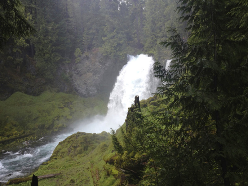 Sahalie Falls, Willamette