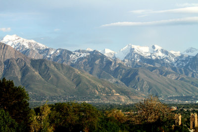Overlooking Salt Lake City