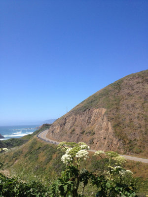 Highway 1 on California Coast
