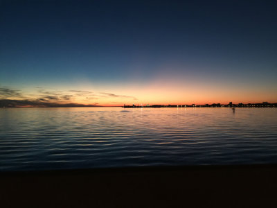 Pensacola Sunset from Gulf Breeze
