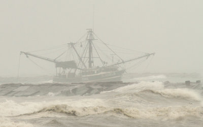 Shrimper off South Padre Island