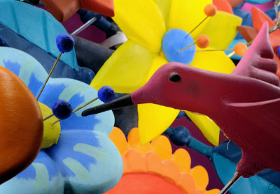 Mxico Lindo Entrance Mural Detail