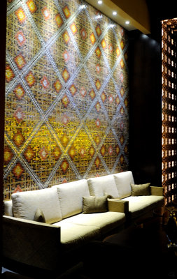 Lobby Bar Sitting Area And Mosaic