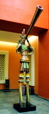 Lobby Trumpeter Statue