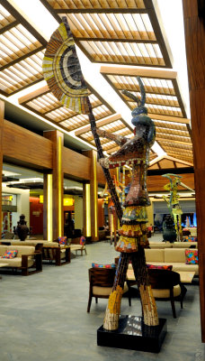 Lobby Flagbearer Statue II