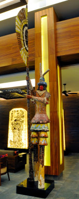 Lobby Flagbearer Statue I