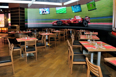 Strikers Eating Area