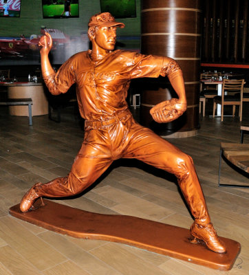 Strikers Pitcher Sculpture