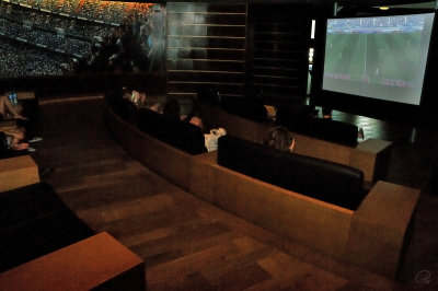 Strikers Large Screen With Theatre Seating