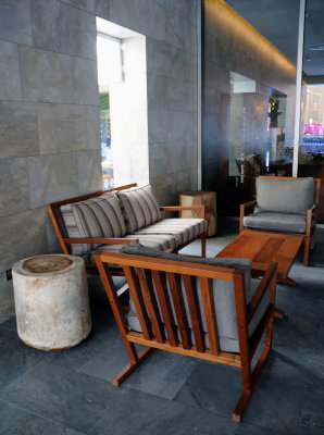 Seating In Front Of The Buffet