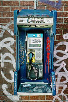 Payphone at College east of Augusta