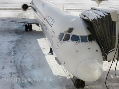 Delta DC-9-50 retirement ceremony