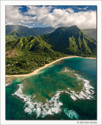 Aerial View I, North Shore, Kauai, 2013