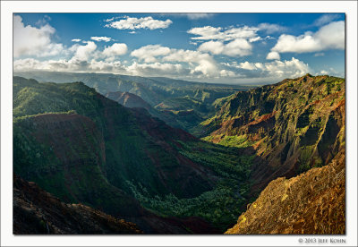 Grand Canyon of the Pacific, Kauai, 2013