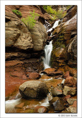 Hayes Creek Falls, White River National Forest, Colorado, 2013