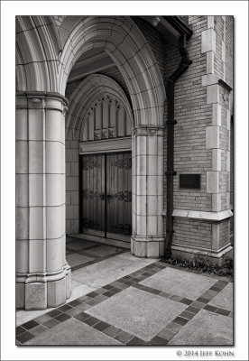 Arch and Door, First United Methodist Church, Fort Worth, TX, 2014
